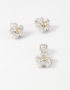 aretes y dije de plata y oro