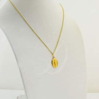 Collar con Virgen de guadalupe