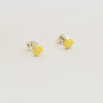 aretes corazón