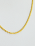 cadena delgada de oro