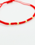 pulsera de hilo rojo