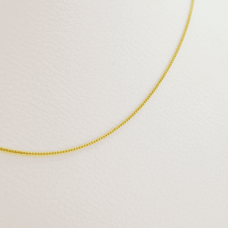 Cadena de oro para mujer