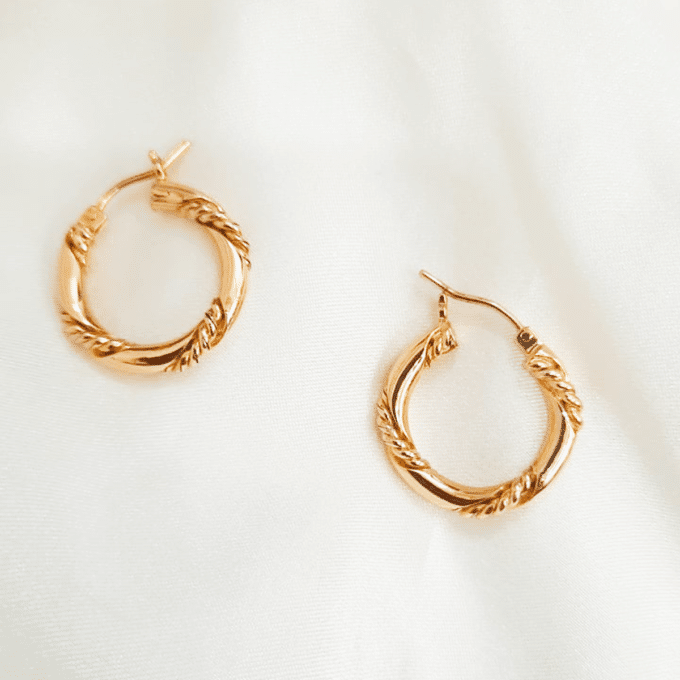Argollas Persas Rosas - Imagen 4