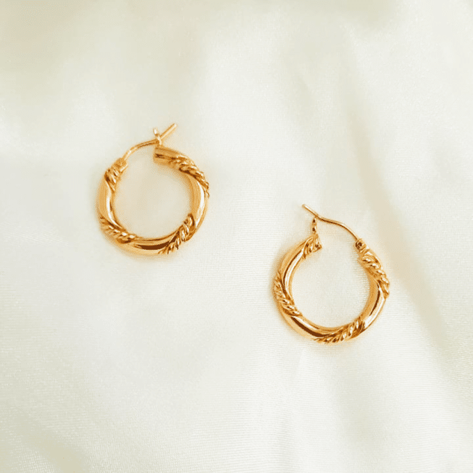 Argollas Persas Rosas - Imagen 2