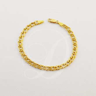 pulsera de oro para hombre