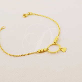 Pulseras de oro para mujer delgadas