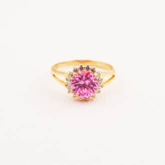 Anillo de oro para mujer