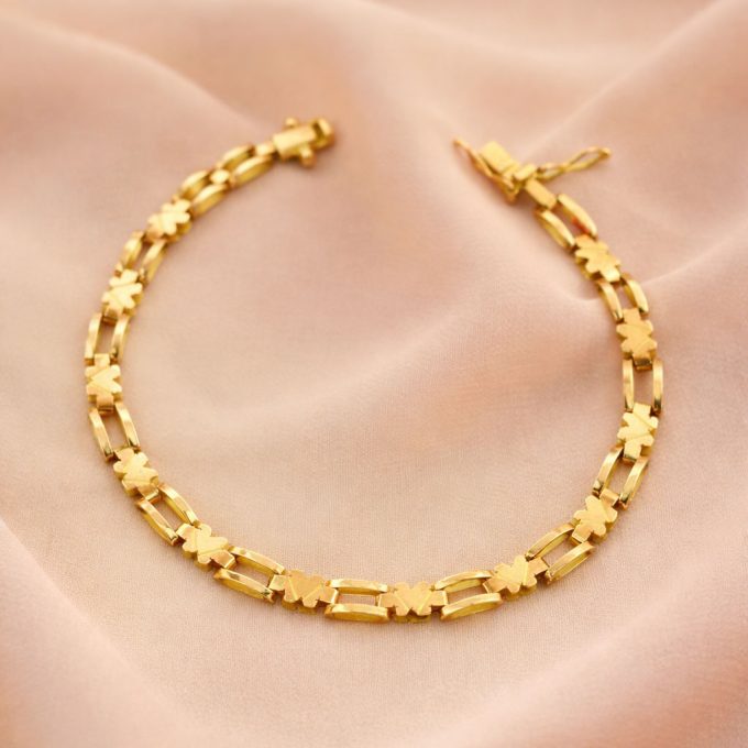 pulsera de oro para mujer