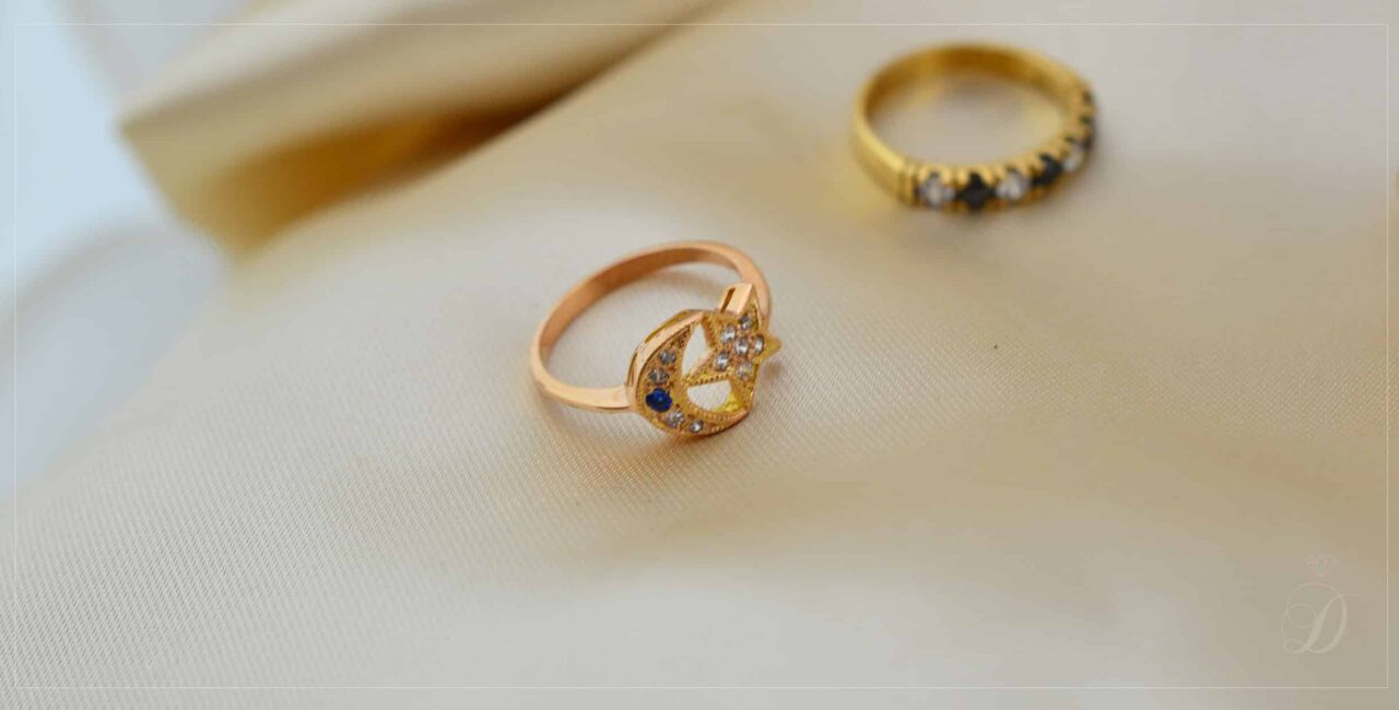 anillos de oro para mujer