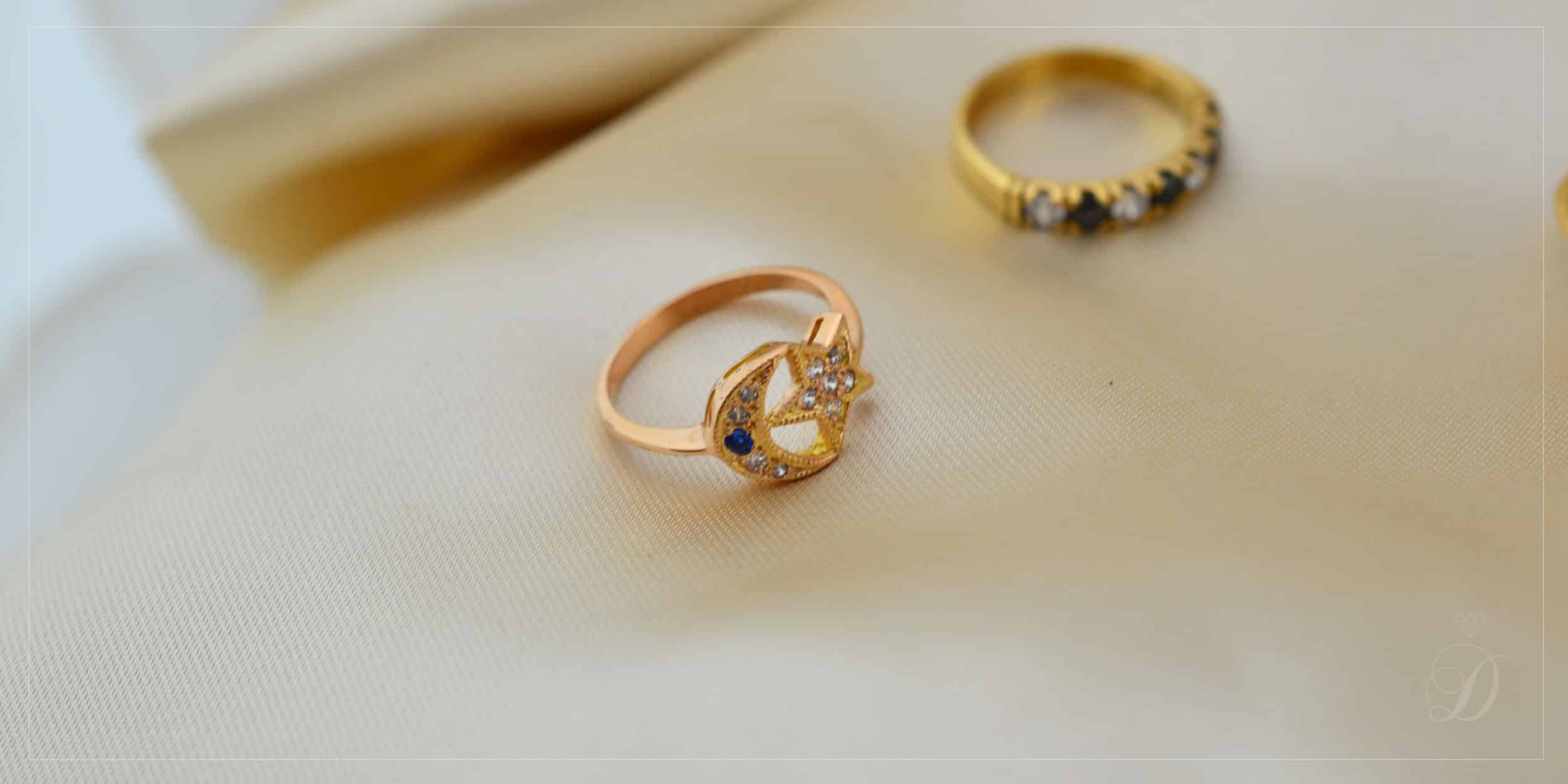 anillos de oro para mujer