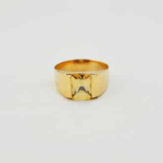 anillos de oro para mujer gruesos