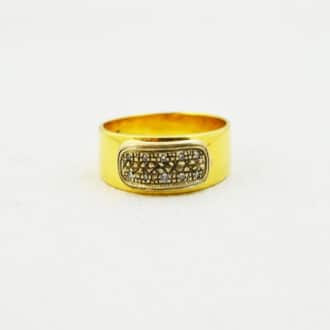 anillos de oro para mujer gruesos