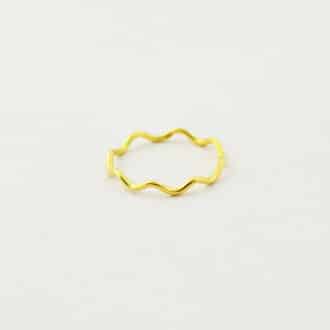 anillo delgadito de oro