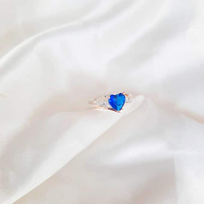 anillos de compromiso de plata