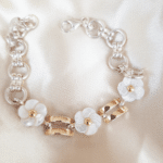 pulsera de flores