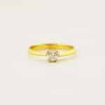 Anillo de diamante precio