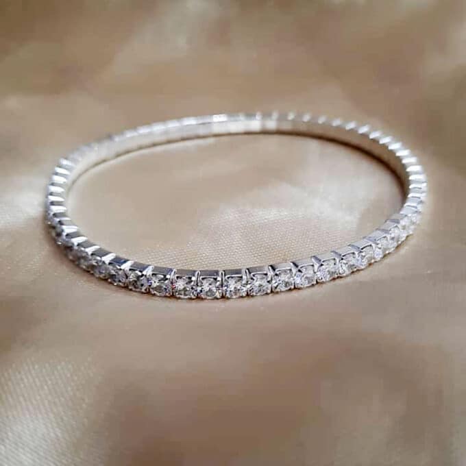 Pulsera de Plata  - Modelo Tennis de Plata - Imagen 3
