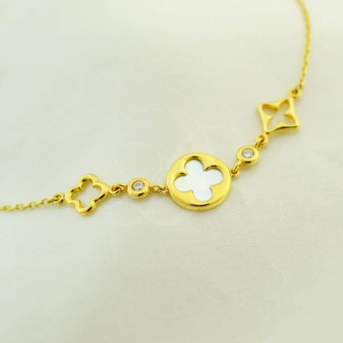 Pulsera Van Cleef Gold - Imagen 3
