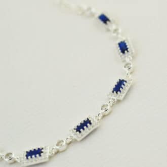 Pulsera de Plata Parisina