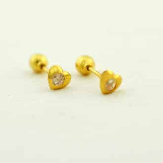 aretes para bebé