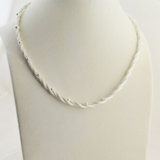Collar de Plata - Trenza Doble