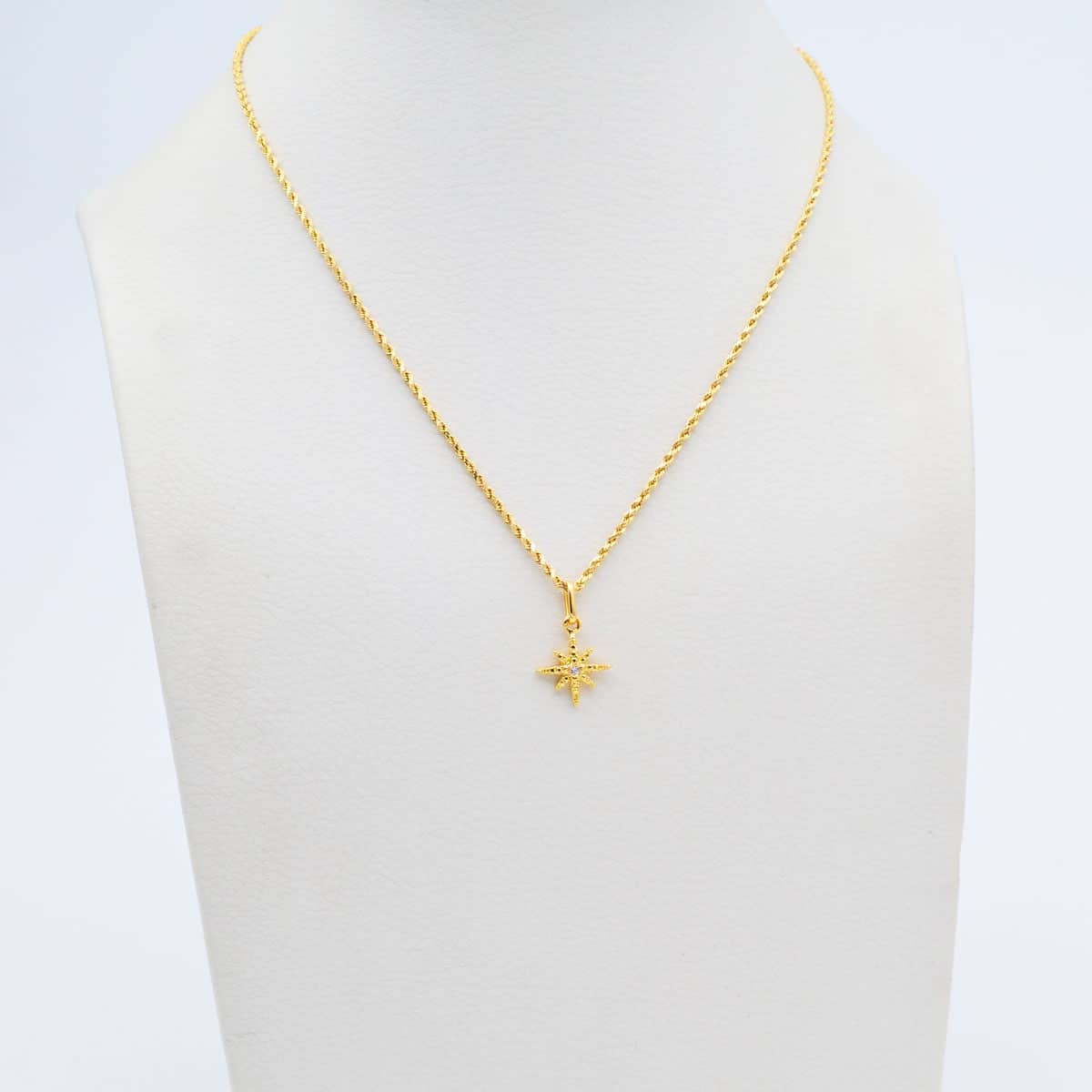 Collar de oro 18k - Estrella Polaris - Imagen 2