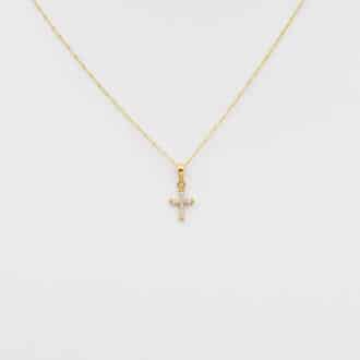 collar para bautizo elegante