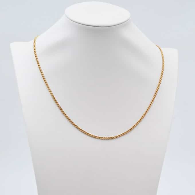 cadena de oro 18k para hombre