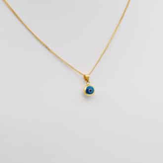 Collar con ojo turco