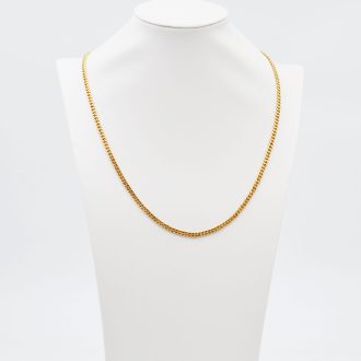 cadena gruesa de oro 18k