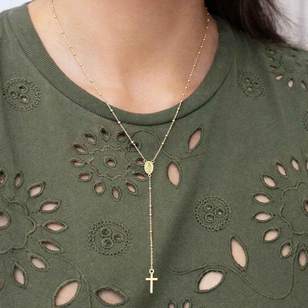 Rosario de Oro Italiano - Anteun - Imagen 4