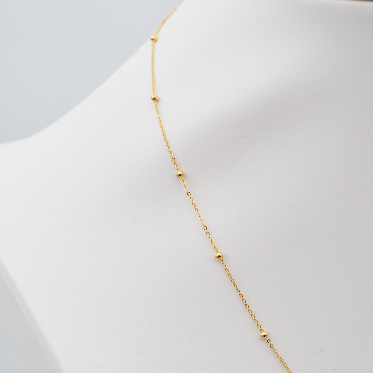 Collar de oro 18k italiano - Modelo Satélite - Imagen 5