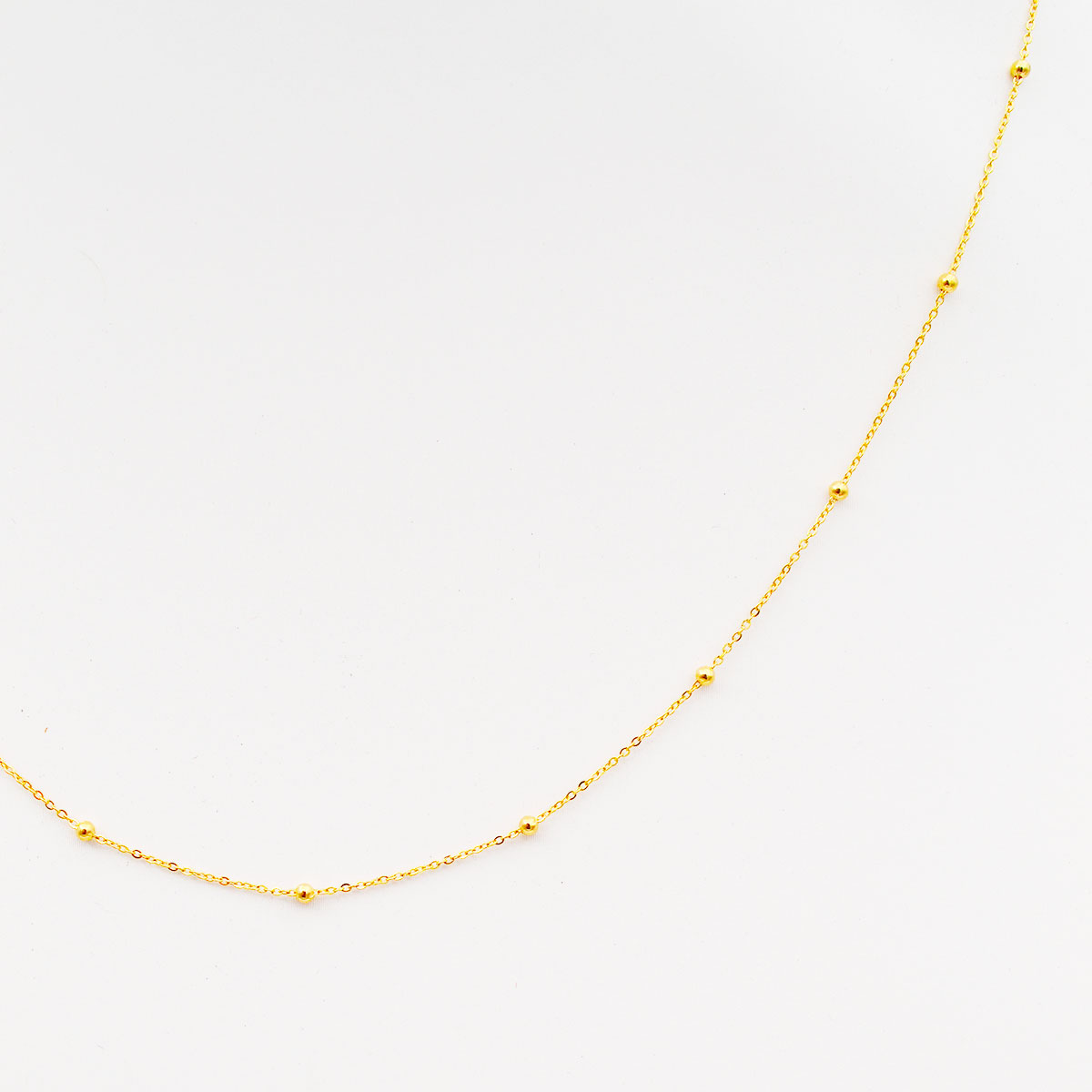 Collar de oro 18k italiano - Modelo Satélite - Imagen 6